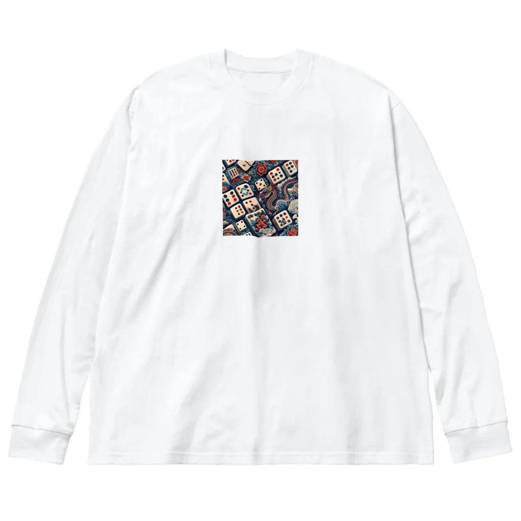 エレクトロエッセンスの麻雀 Big Long Sleeve T-Shirt