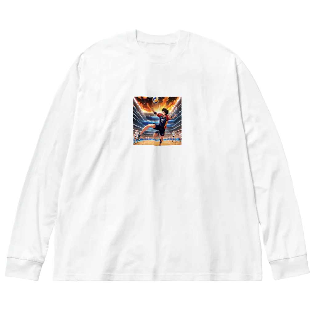 しんすけのバレーボール Big Long Sleeve T-Shirt