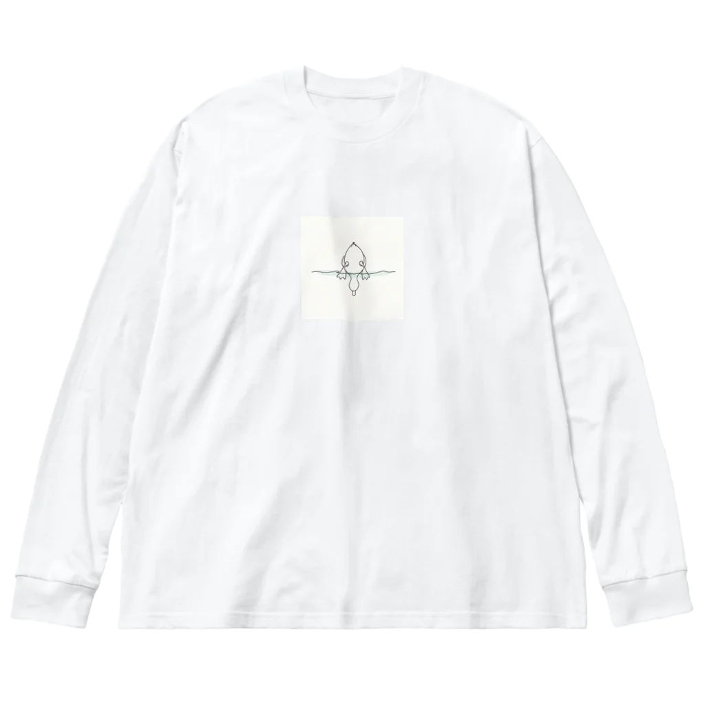 sotoasobiのsotoasobi -diving duck- ビッグシルエットロングスリーブTシャツ