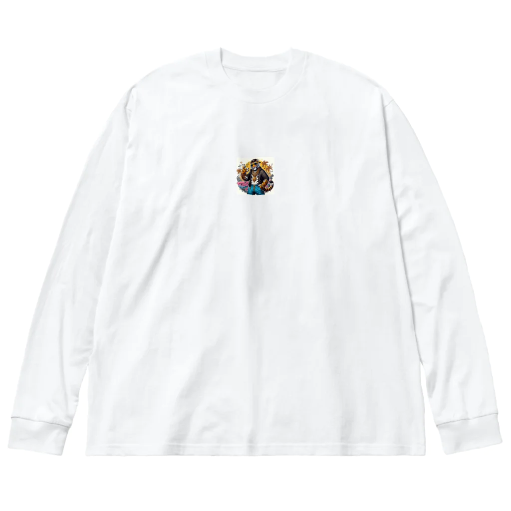 ビギニングストアのトラッパー Big Long Sleeve T-Shirt