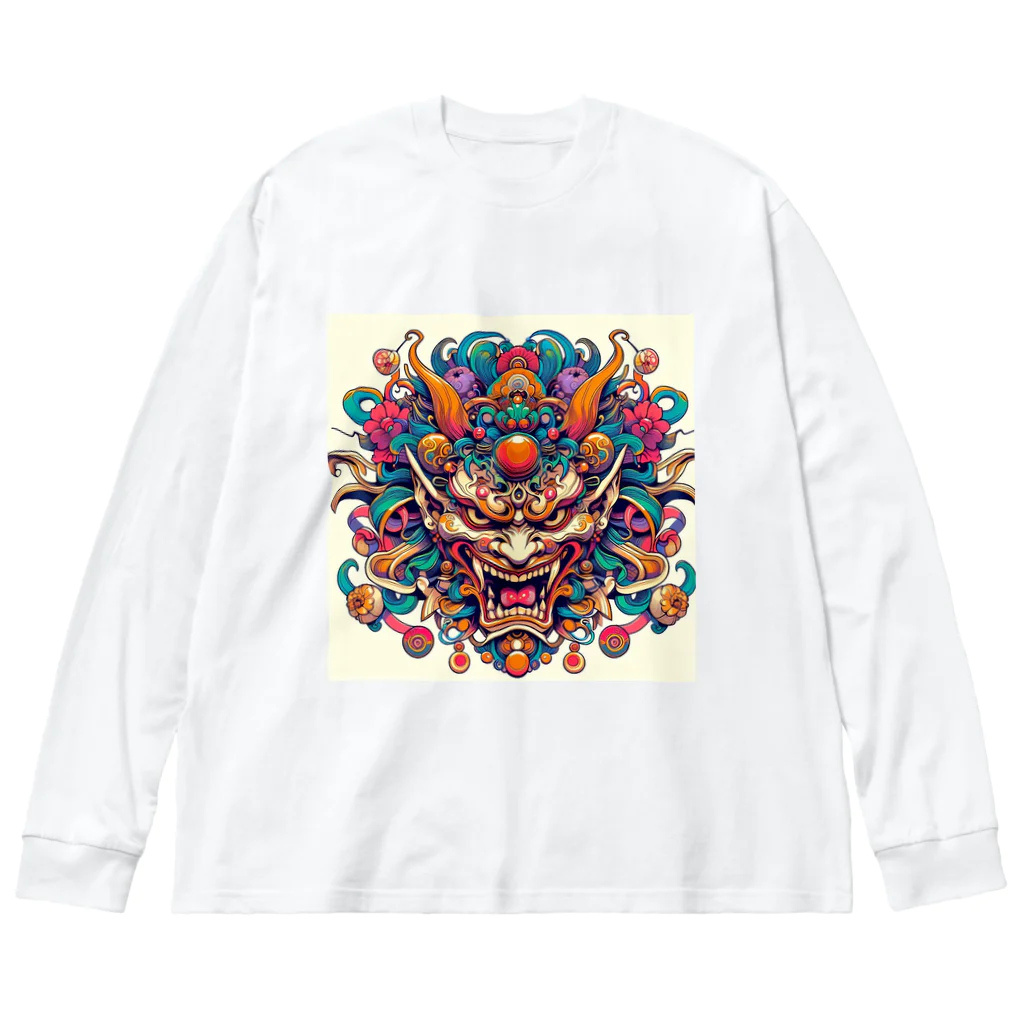 アズールソリューションズの光の神 ヒカリガミ Big Long Sleeve T-Shirt