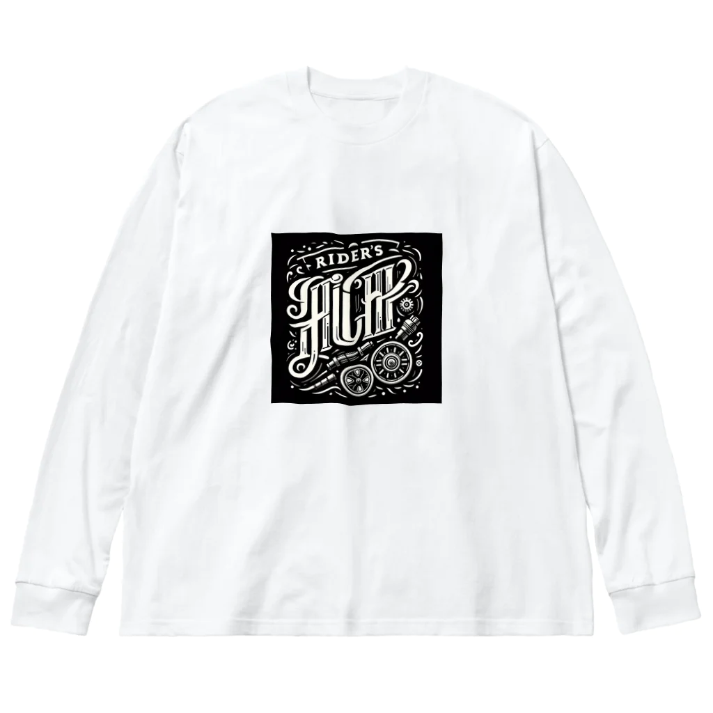 シマのドクロライダー Big Long Sleeve T-Shirt