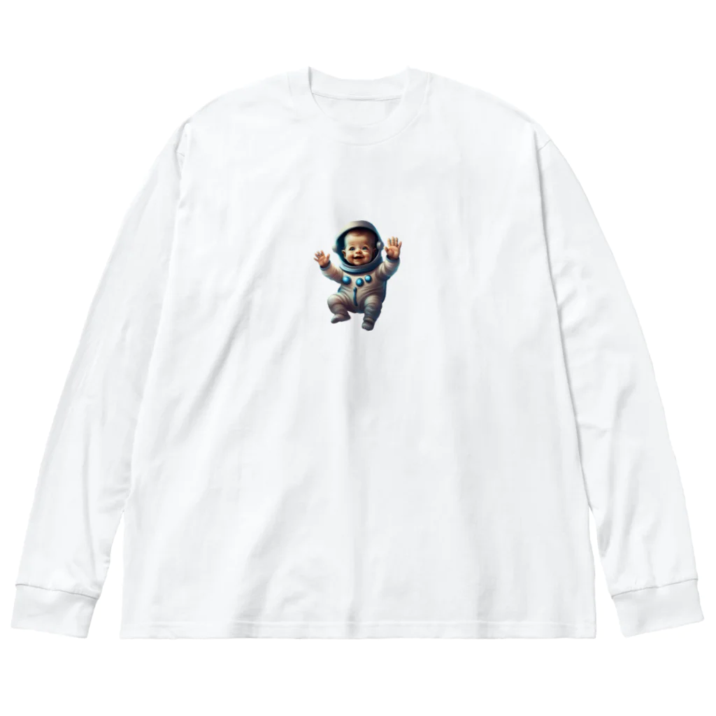 変わり者の集まりのベビー宇宙飛行士 Big Long Sleeve T-Shirt