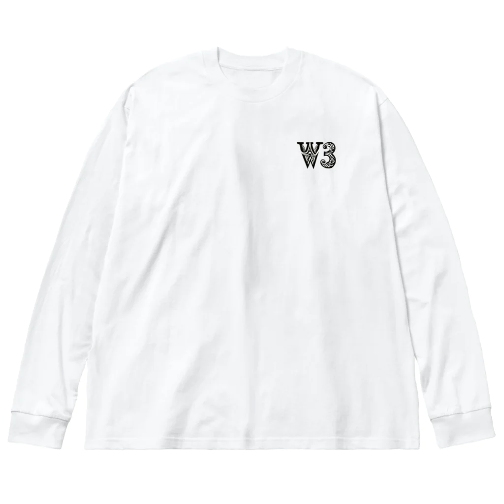 W3(WinWin Wear)のW3 ビッグシルエットロングスリーブTシャツ