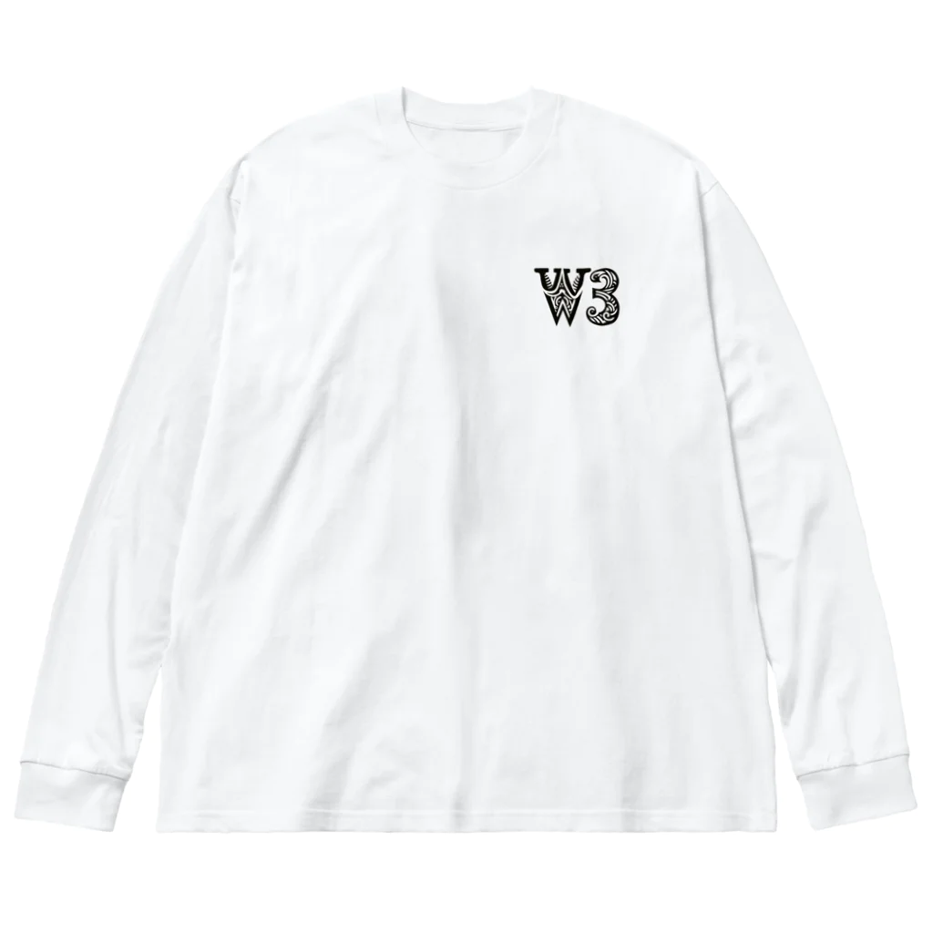 W3(WinWin Wear)のポリたん Big Long Sleeve T-Shirt