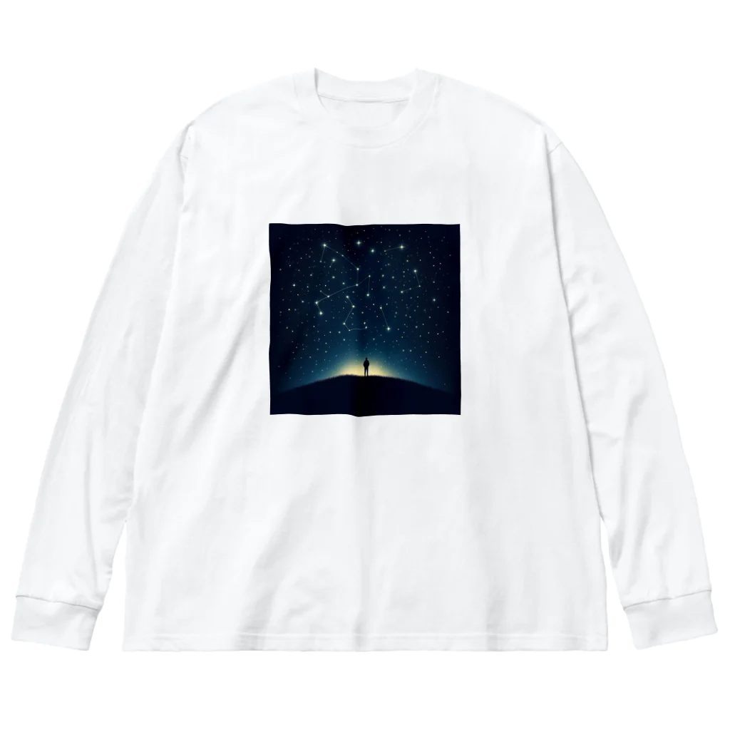 プラネテスの春の星座に包まれて Big Long Sleeve T-Shirt