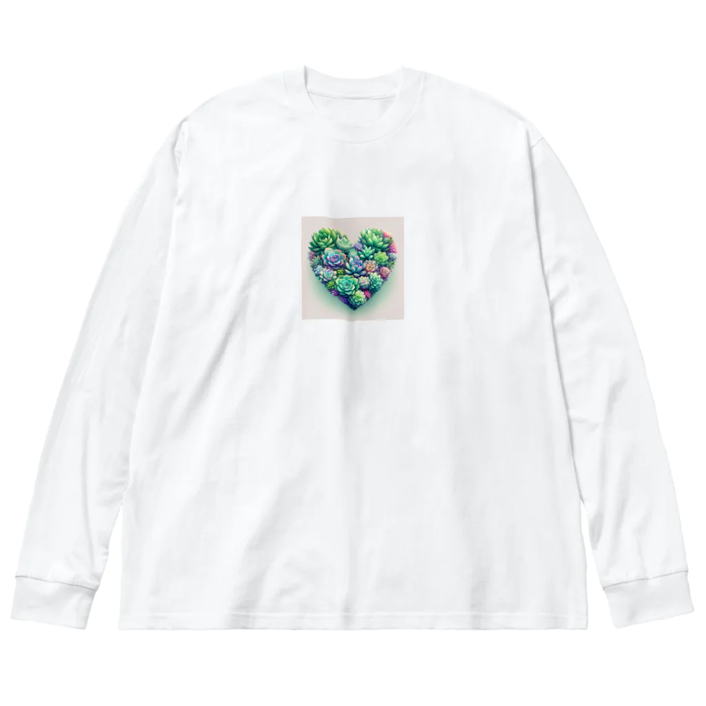 lil_tanikuのチルフローラ Big Long Sleeve T-Shirt