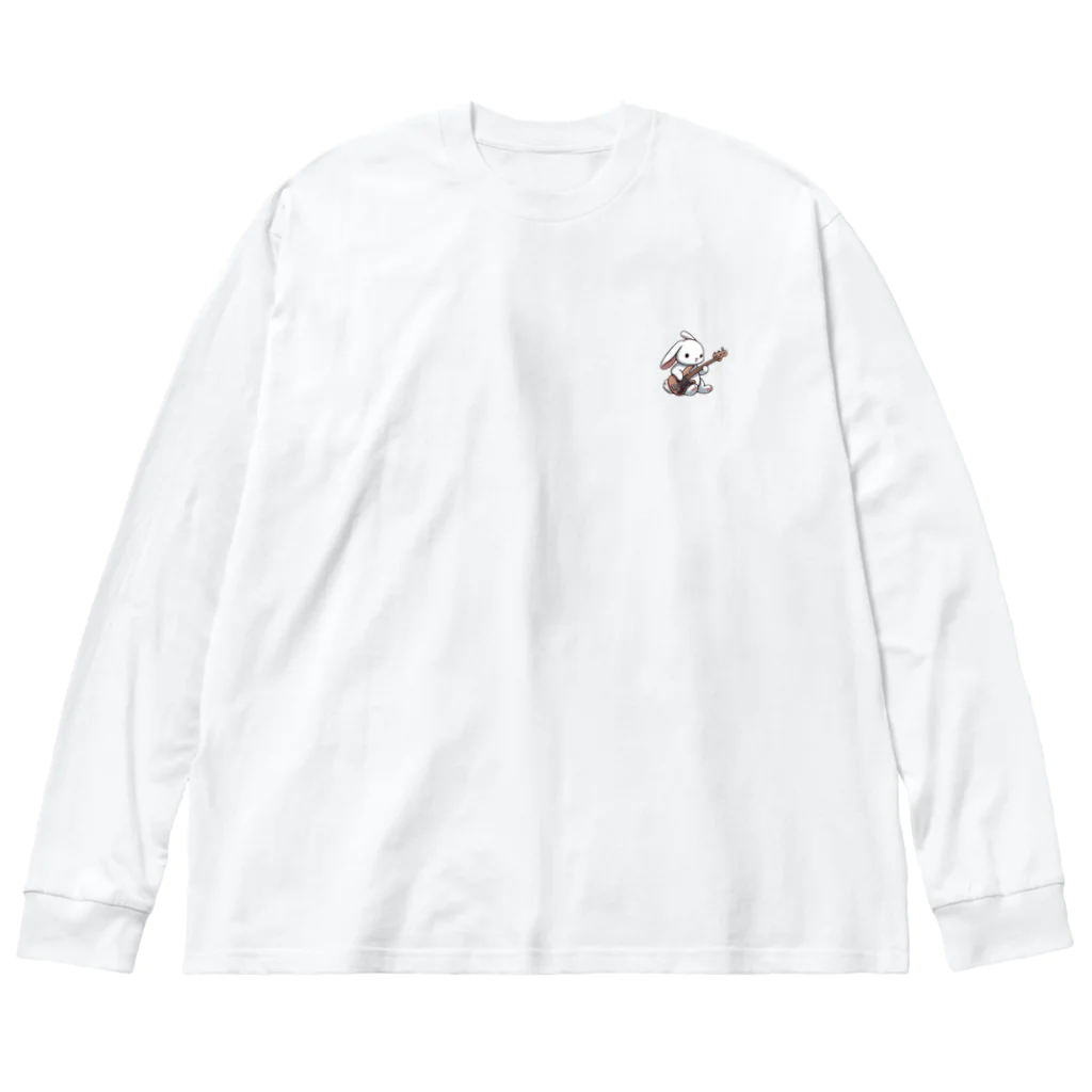 ｳｻｷﾞｨshopの虚無虚無うさたん ビッグシルエットロングスリーブTシャツ