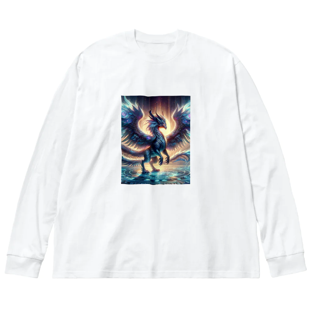 未知なる物の召喚獣 Big Long Sleeve T-Shirt