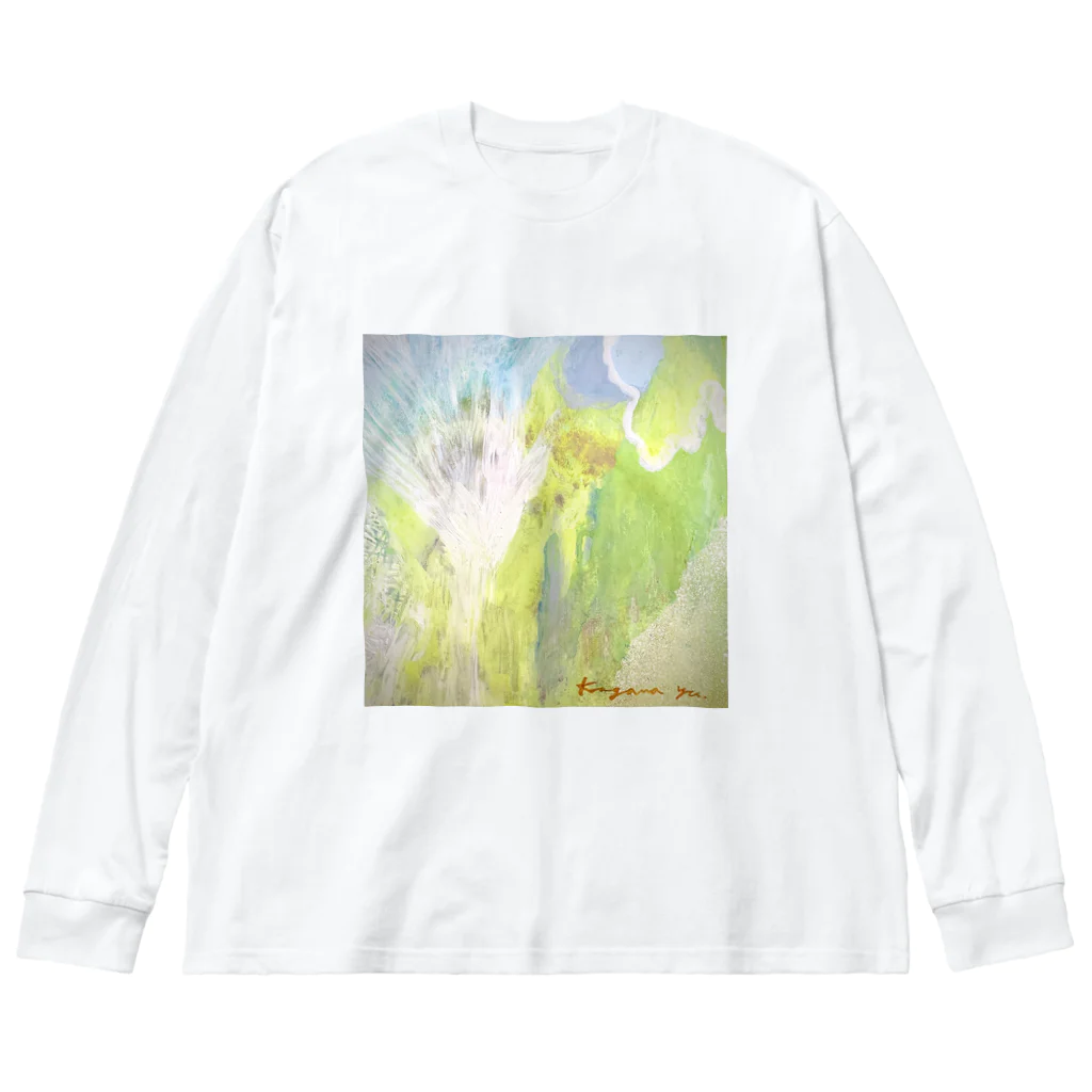 kirokokeshiの氷の世界に桜が咲く Big Long Sleeve T-Shirt