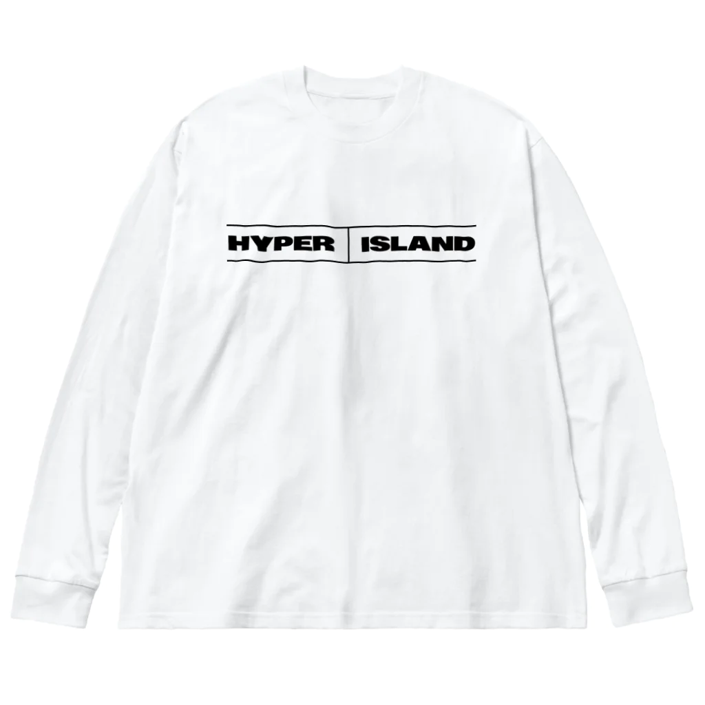 HYPER_ISLAND_JAPANのHYPER ISLAND JAPAN 公式グッズ Big Long Sleeve T-Shirt