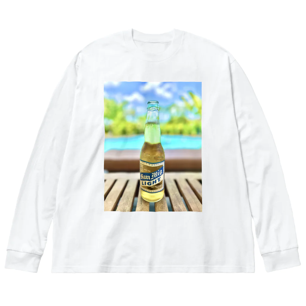 mariotrexのBeer ビッグシルエットロングスリーブTシャツ