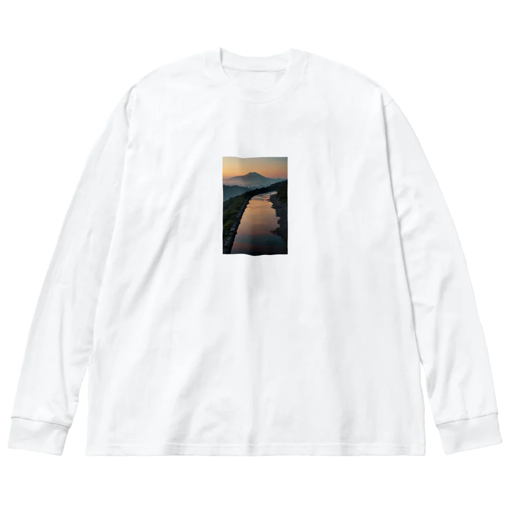 ○○の不思議の和の不思議 Big Long Sleeve T-Shirt