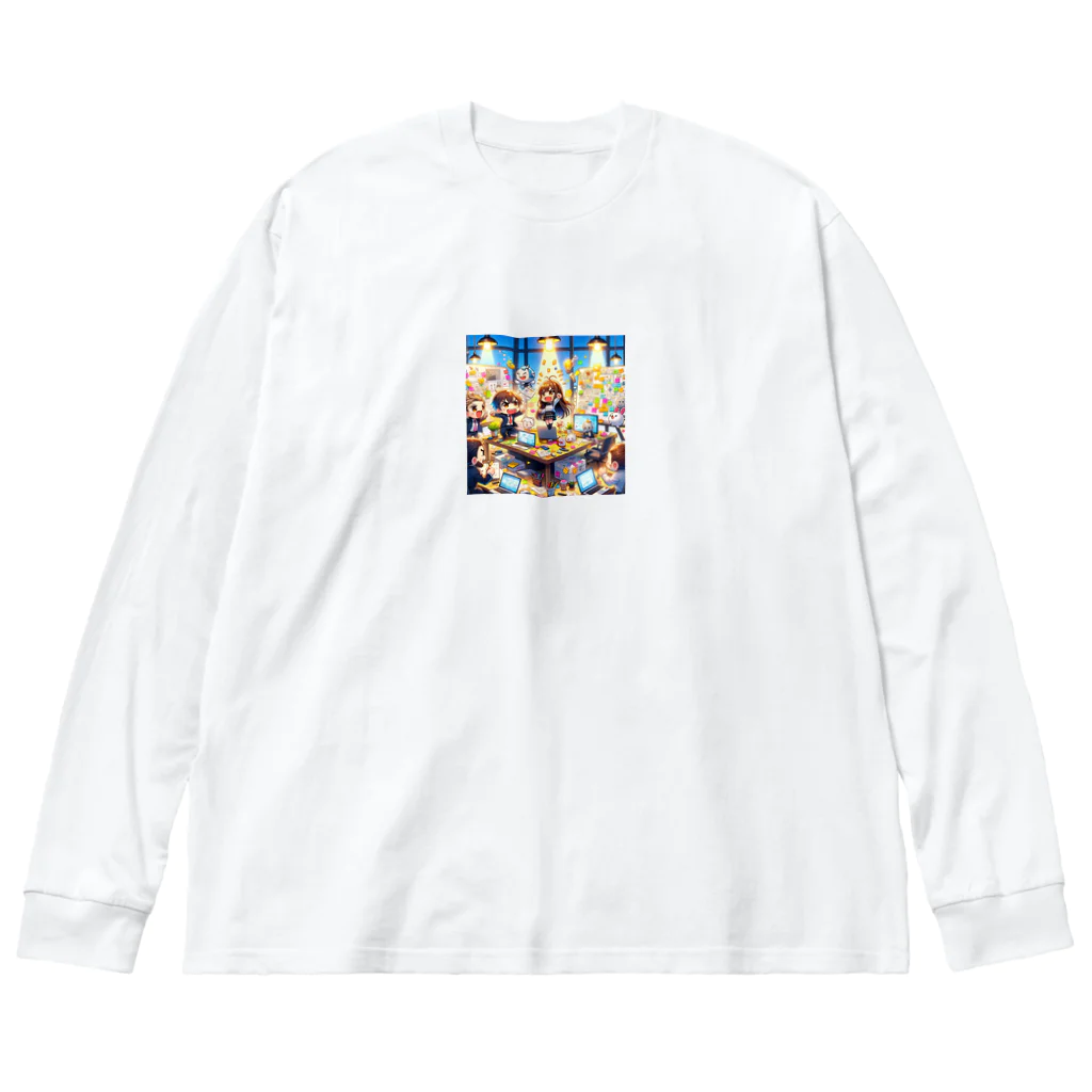 やってるよ！のプレゼンの主役は私！ Big Long Sleeve T-Shirt