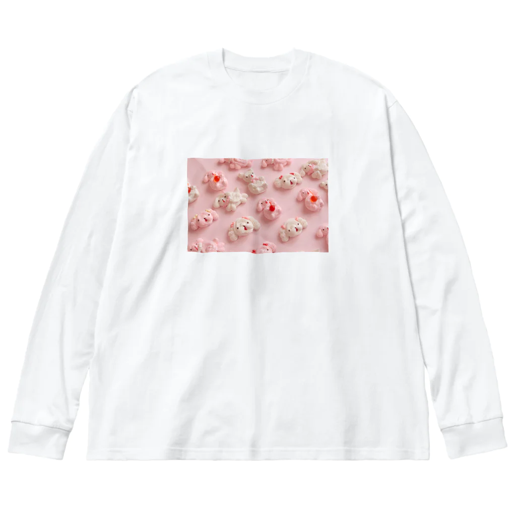 みよし洋菓子店のマグネット犬 Big Long Sleeve T-Shirt