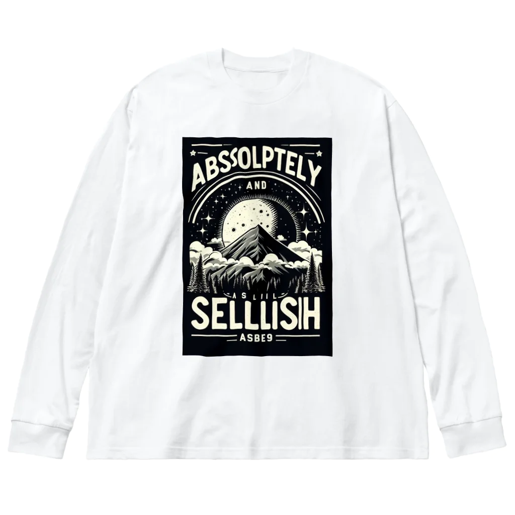 vambiのmountain Big Long Sleeve T-Shirt