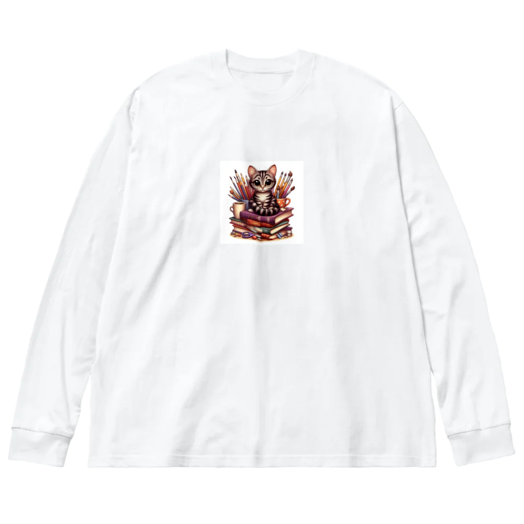 Akira03の猫 Big Long Sleeve T-Shirt