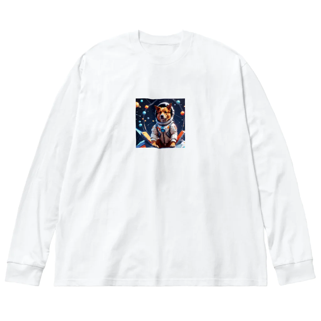 DOTTAの宇宙犬 Big Long Sleeve T-Shirt