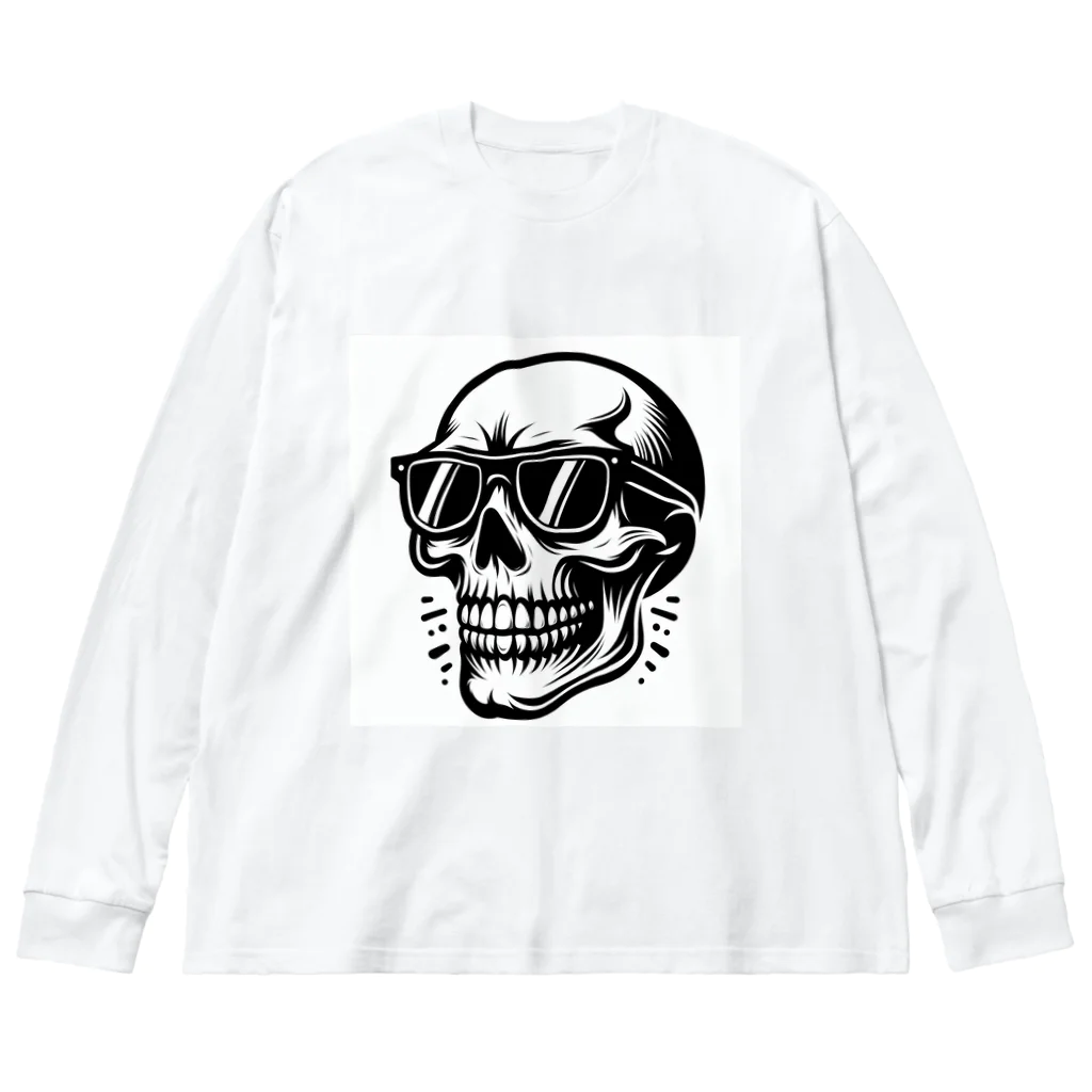 スタイリッシュベアーのファンキースカル Big Long Sleeve T-Shirt