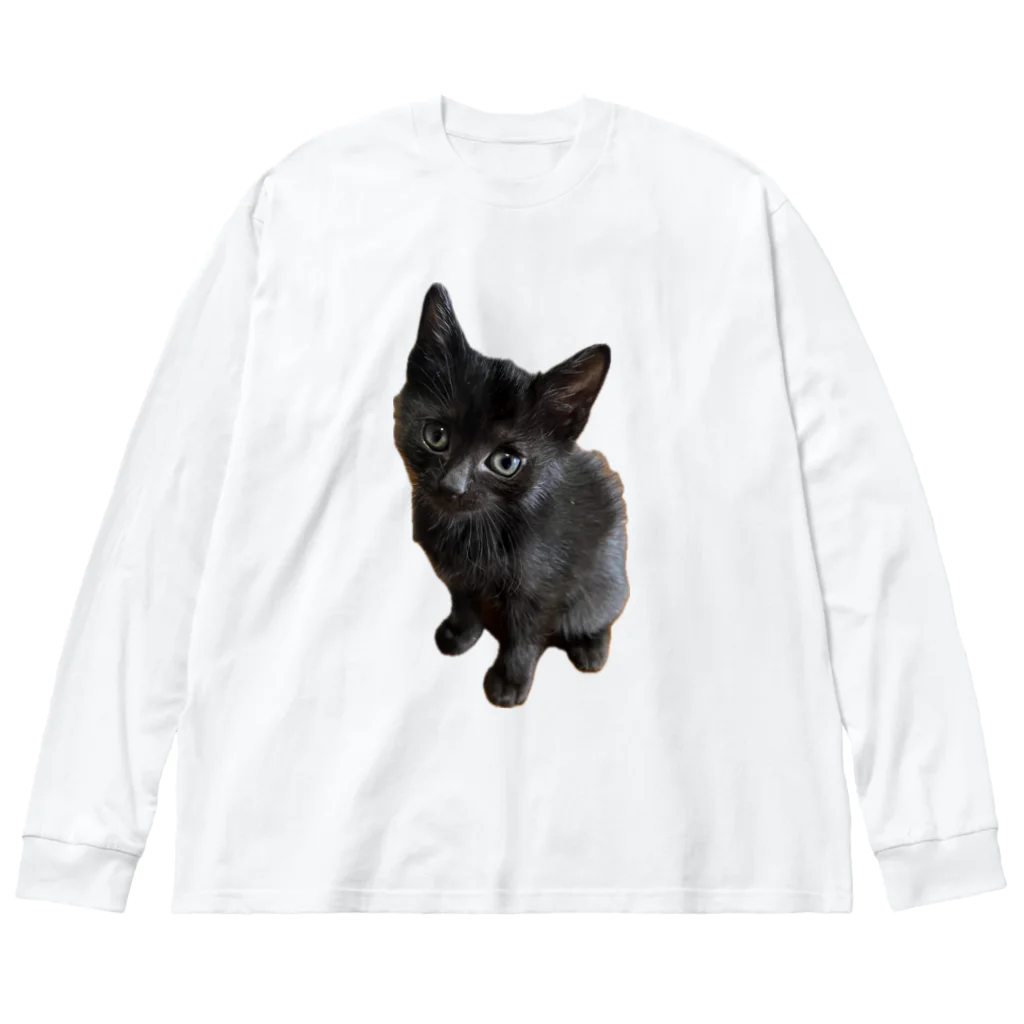 ねこねこねこねこのくーちゃん ビッグシルエットロングスリーブTシャツ