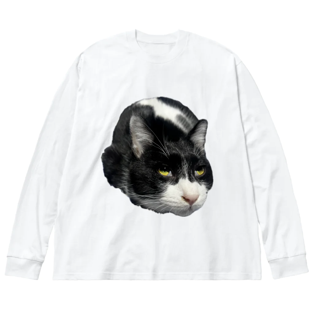 ねこねこねこねこのうーちゃん ビッグシルエットロングスリーブTシャツ