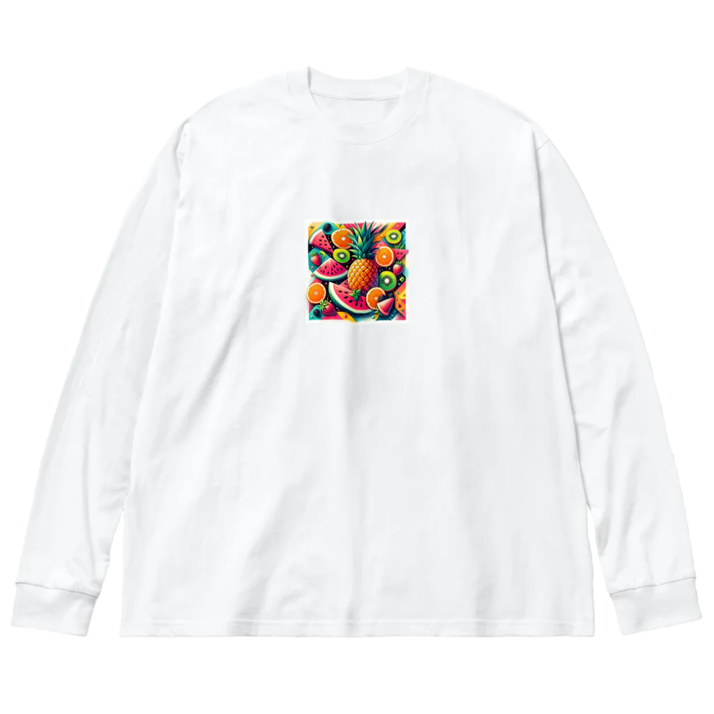 ふぃーちゃーのとろぴかる Big Long Sleeve T-Shirt