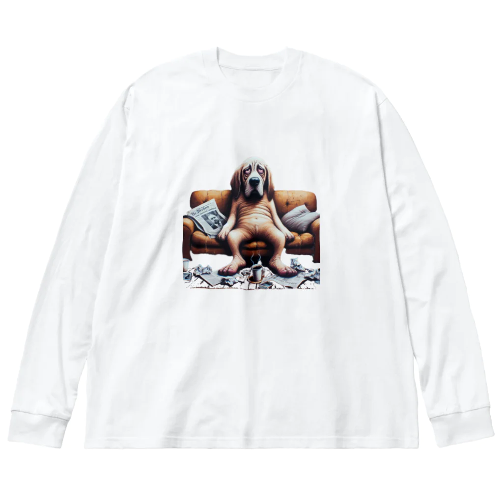 Ｒ WORKSのアンニュイアニマル Big Long Sleeve T-Shirt