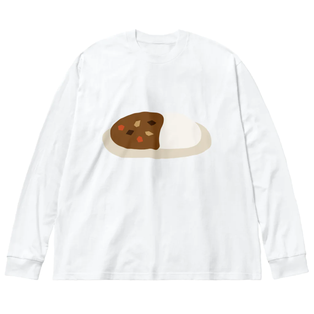 semioticaの大好物カレー Big Long Sleeve T-Shirt