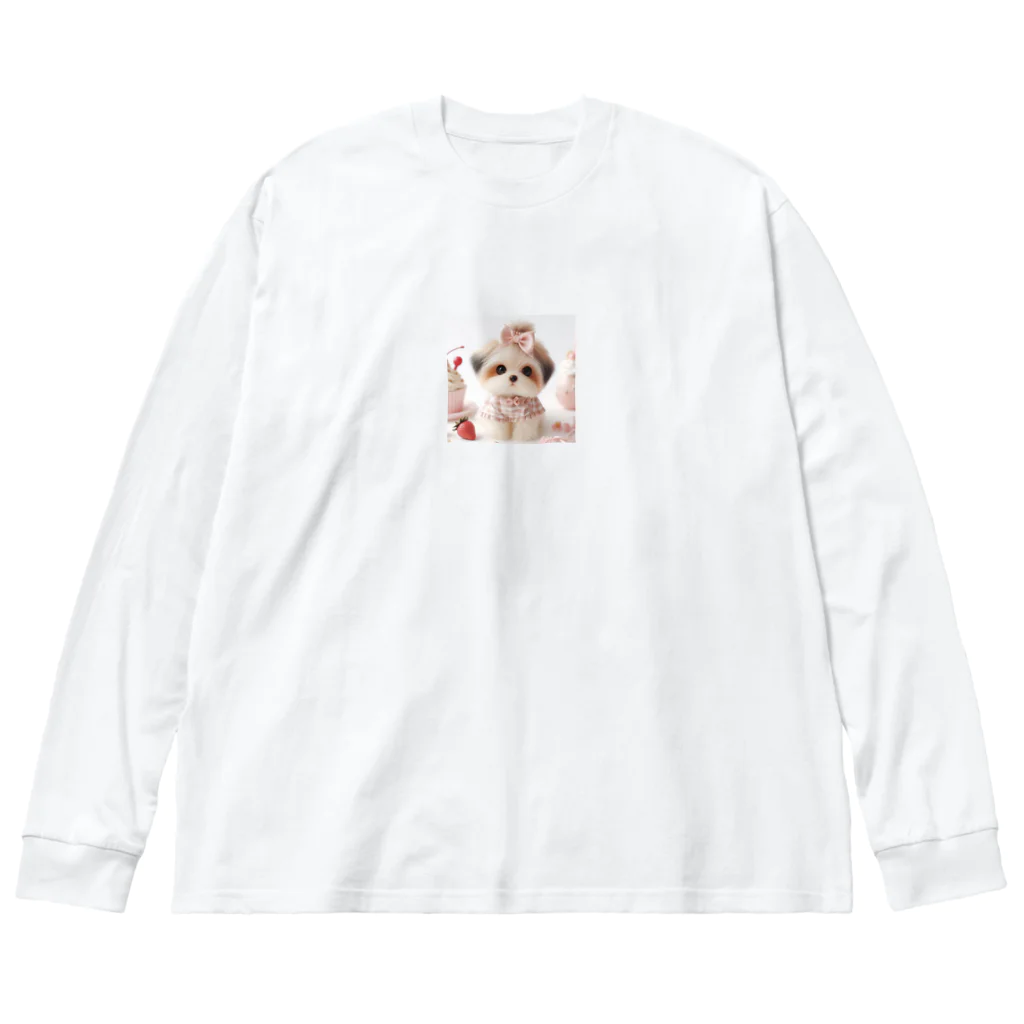 koumeiのかわいい子犬 Big Long Sleeve T-Shirt