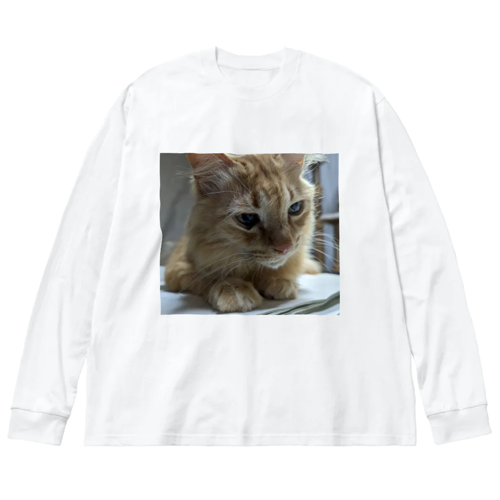 chibi_Lのお勉強するチビエル Big Long Sleeve T-Shirt