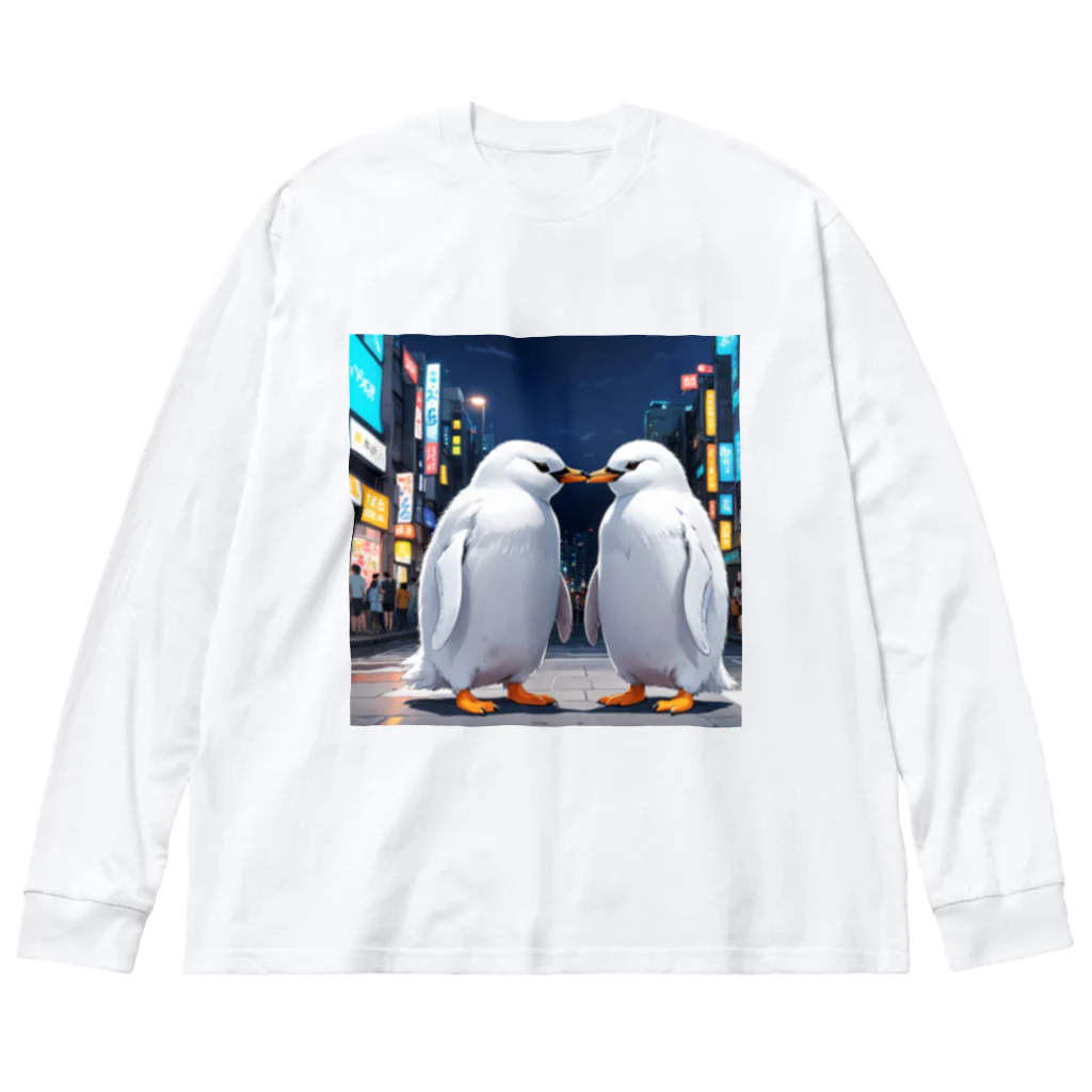 リキ製作所の一触即発⁉ Big Long Sleeve T-Shirt