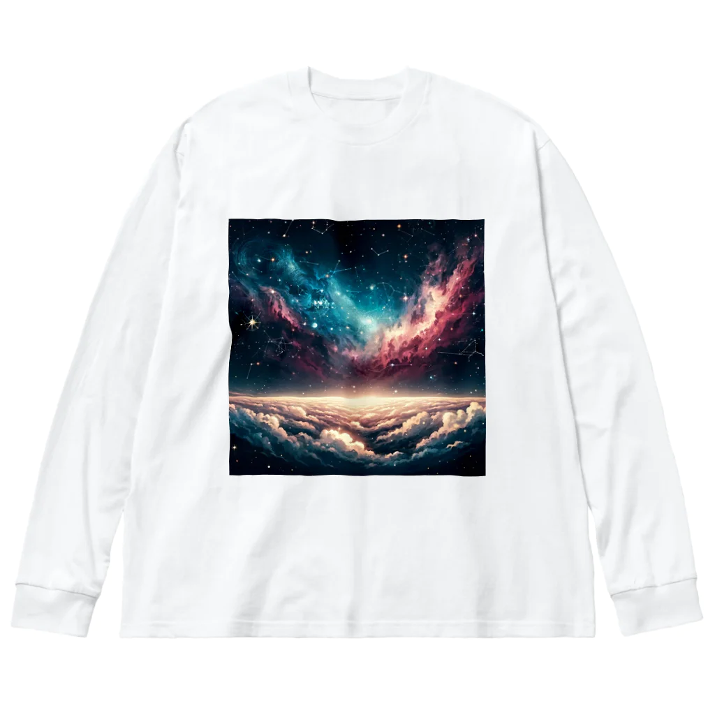 宇宙の神秘グッズ販売所のさいしょの宇宙 Big Long Sleeve T-Shirt