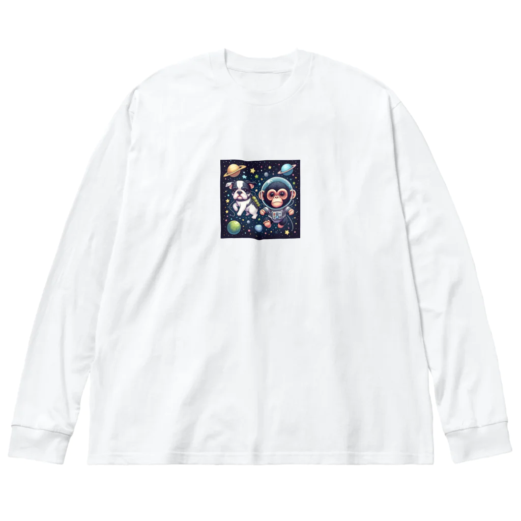 玉ねぎんのジェームズ3 ビッグシルエットロングスリーブTシャツ