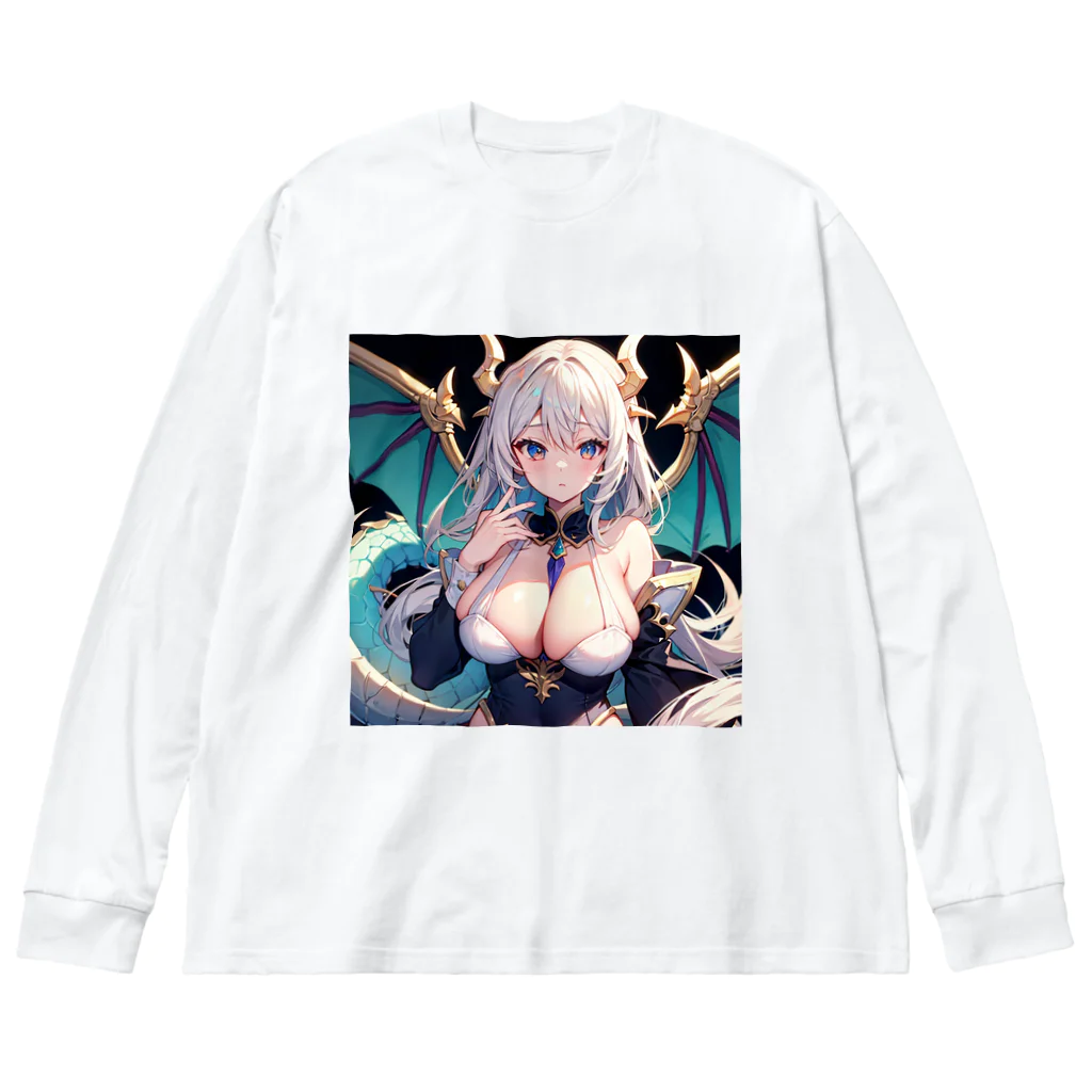 ピンクリボンのセレスティナ Big Long Sleeve T-Shirt