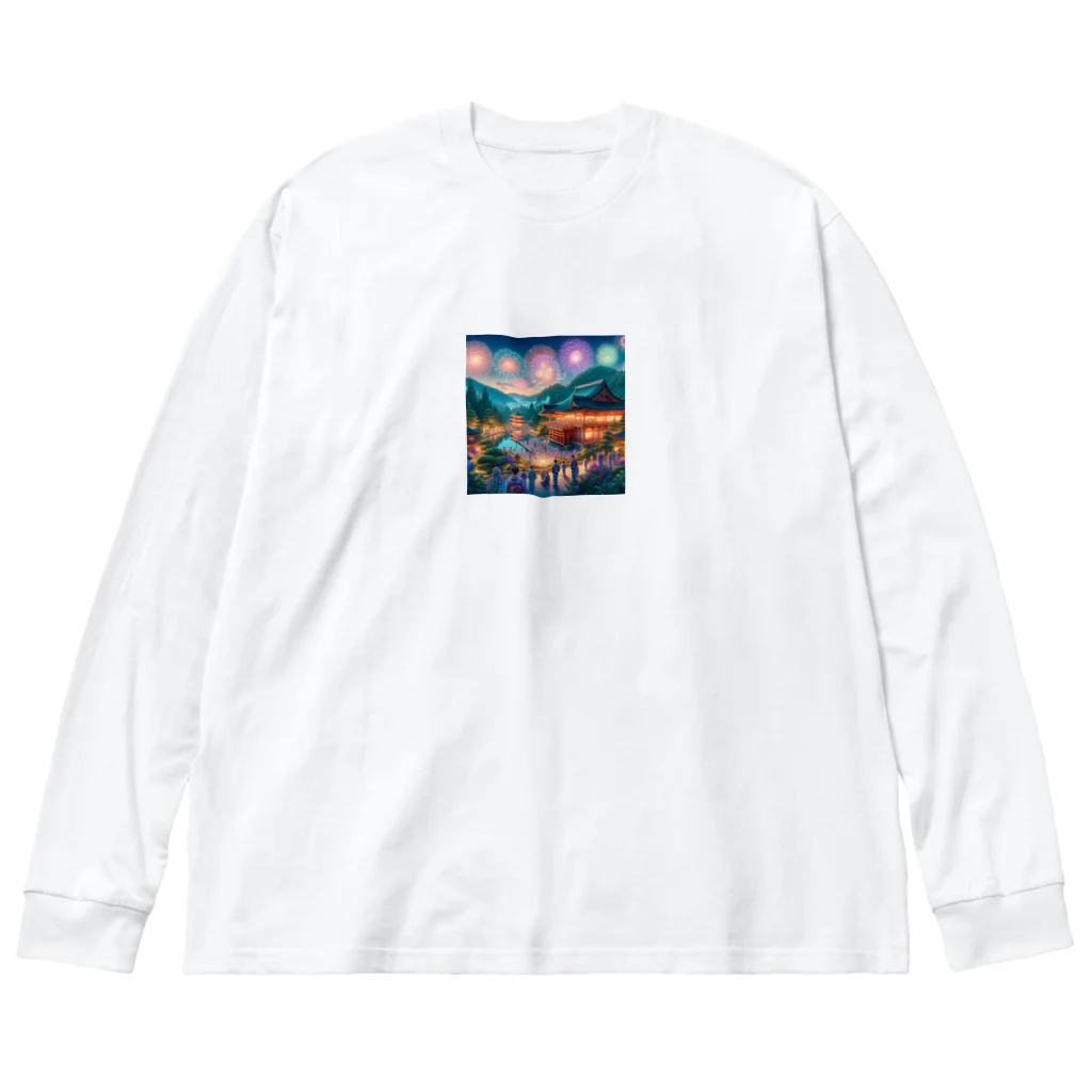 shunpei21の花火 Big Long Sleeve T-Shirt