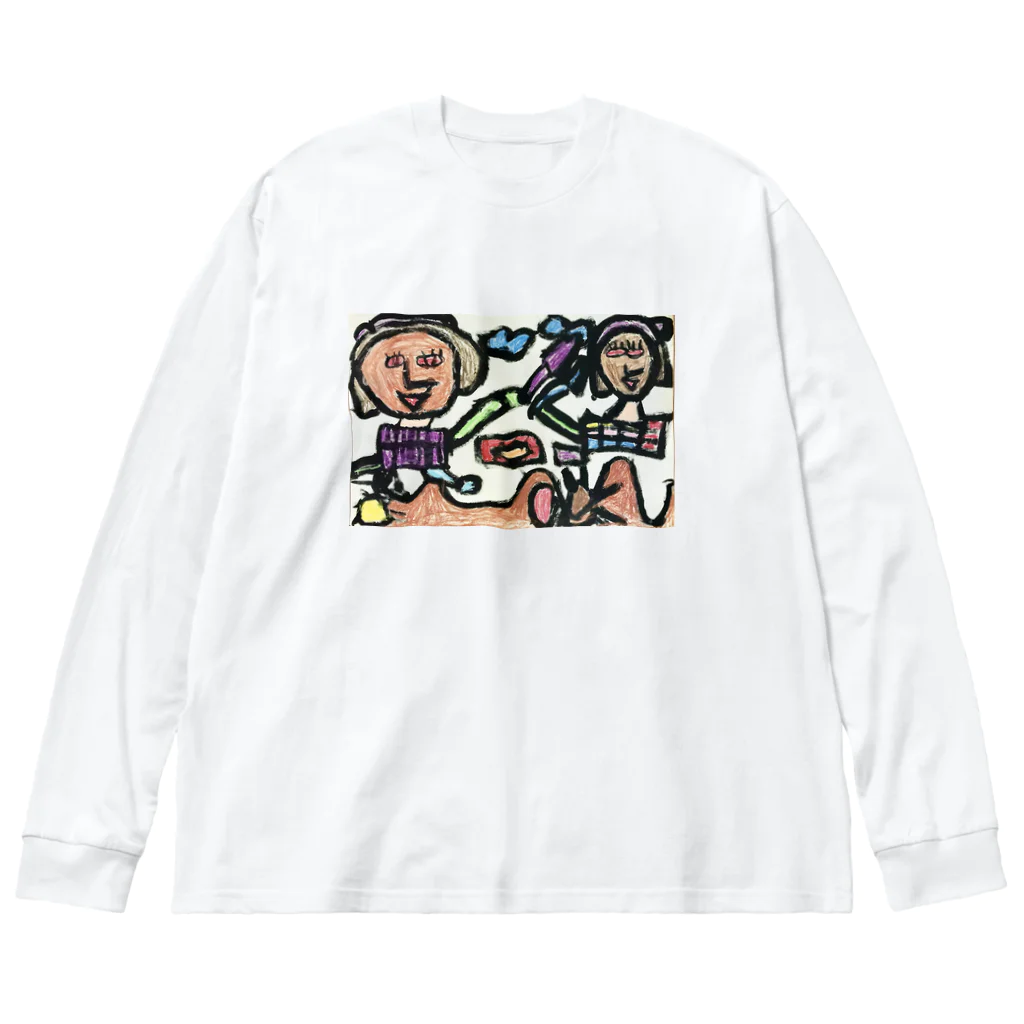 okono_eの芋🍠掘り by 5-year-old Big Long Sleeve T-Shirt