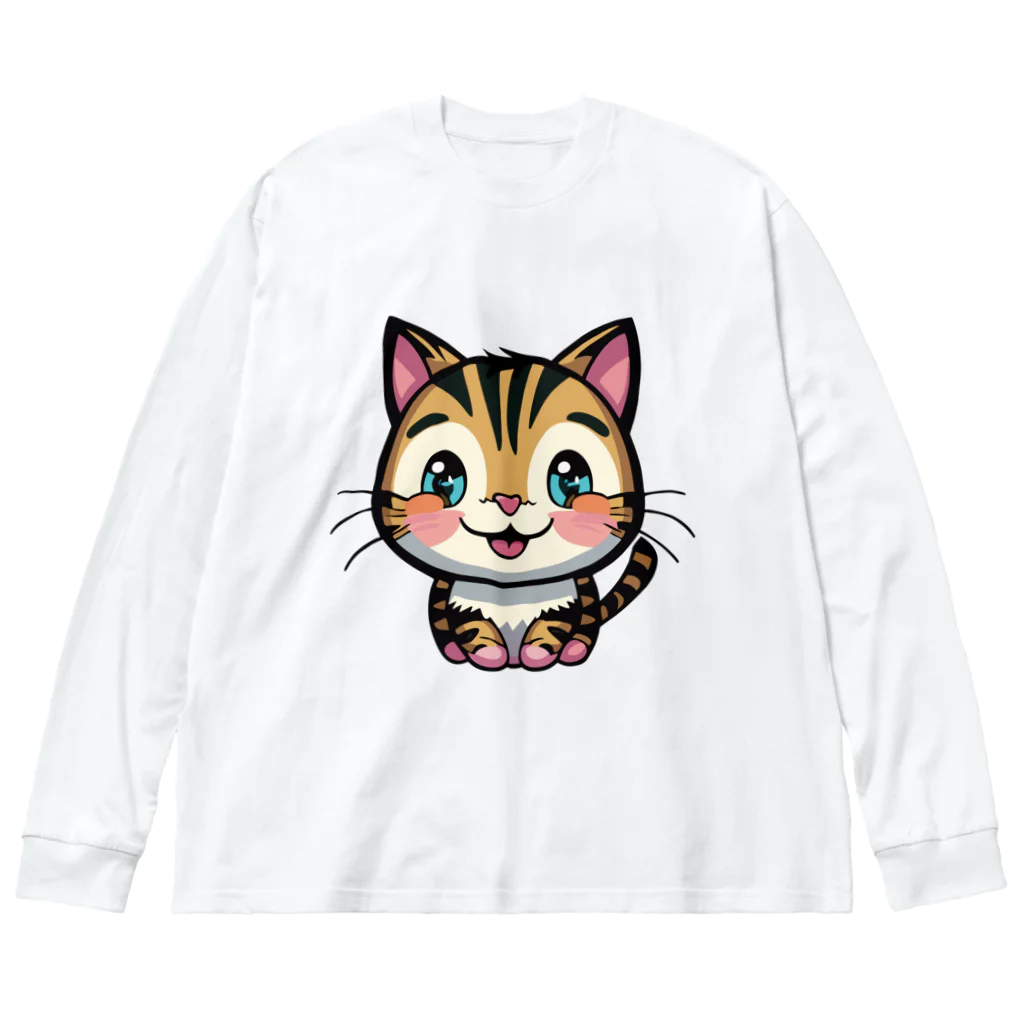 kenny777のトラ子猫 Big Long Sleeve T-Shirt