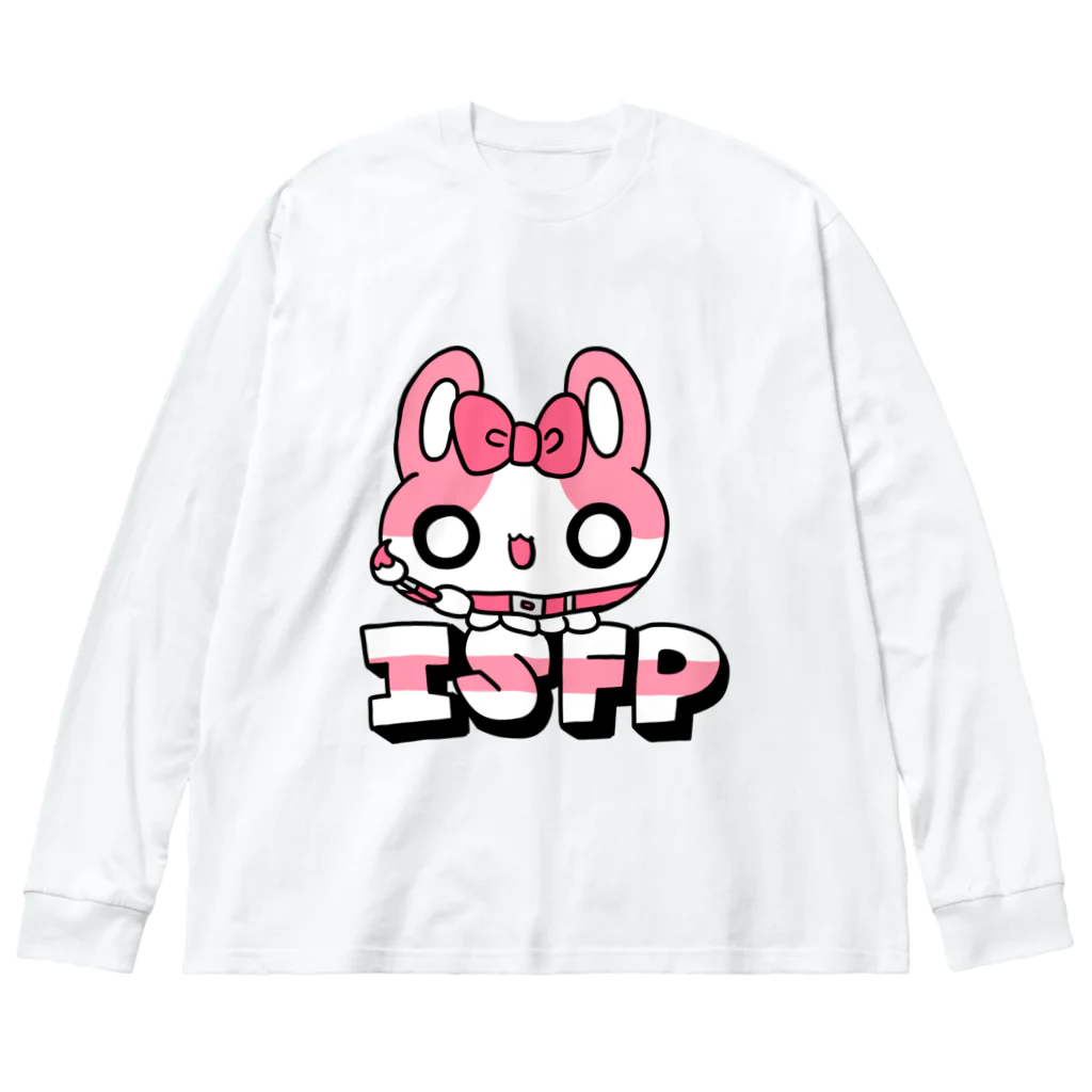 ムラサキゲジゲジのオンラインショップの16性格タコちゃんず ISFP Big Long Sleeve T-Shirt