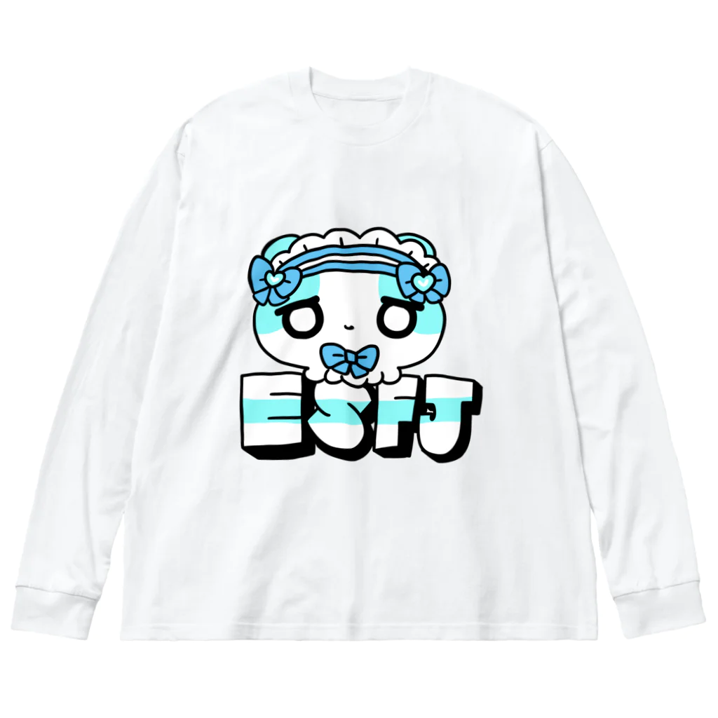 ムラサキゲジゲジのオンラインショップの16性格タコちゃんず ESFJ Big Long Sleeve T-Shirt