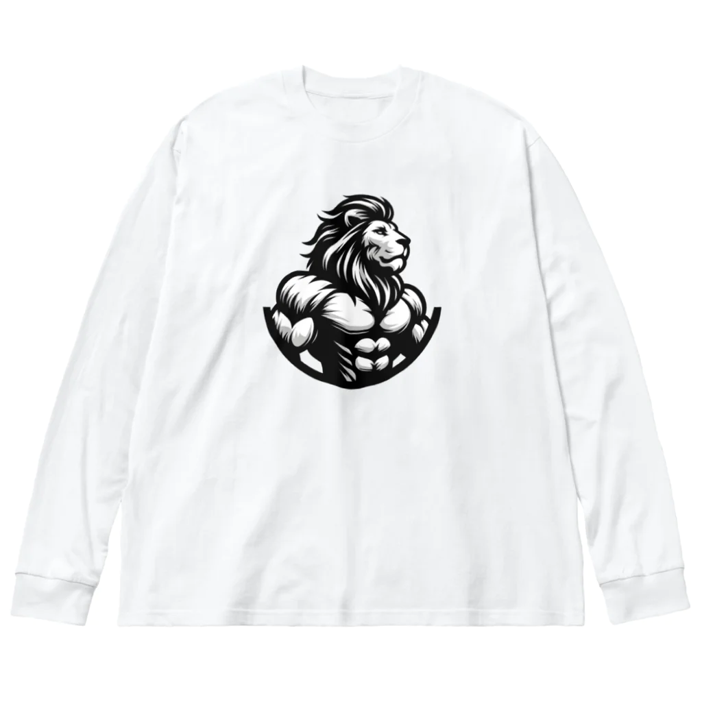 ユニクアパレルのマジェスティックライオン Big Long Sleeve T-Shirt