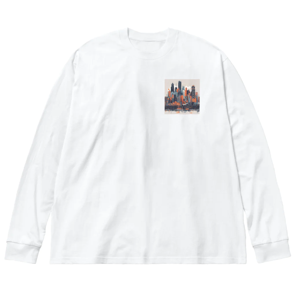 HOKUMOの高層ビル計画 Big Long Sleeve T-Shirt