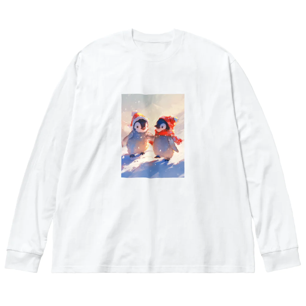 AQUAMETAVERSEの仲良くしようね　ラフルール　1859 Big Long Sleeve T-Shirt