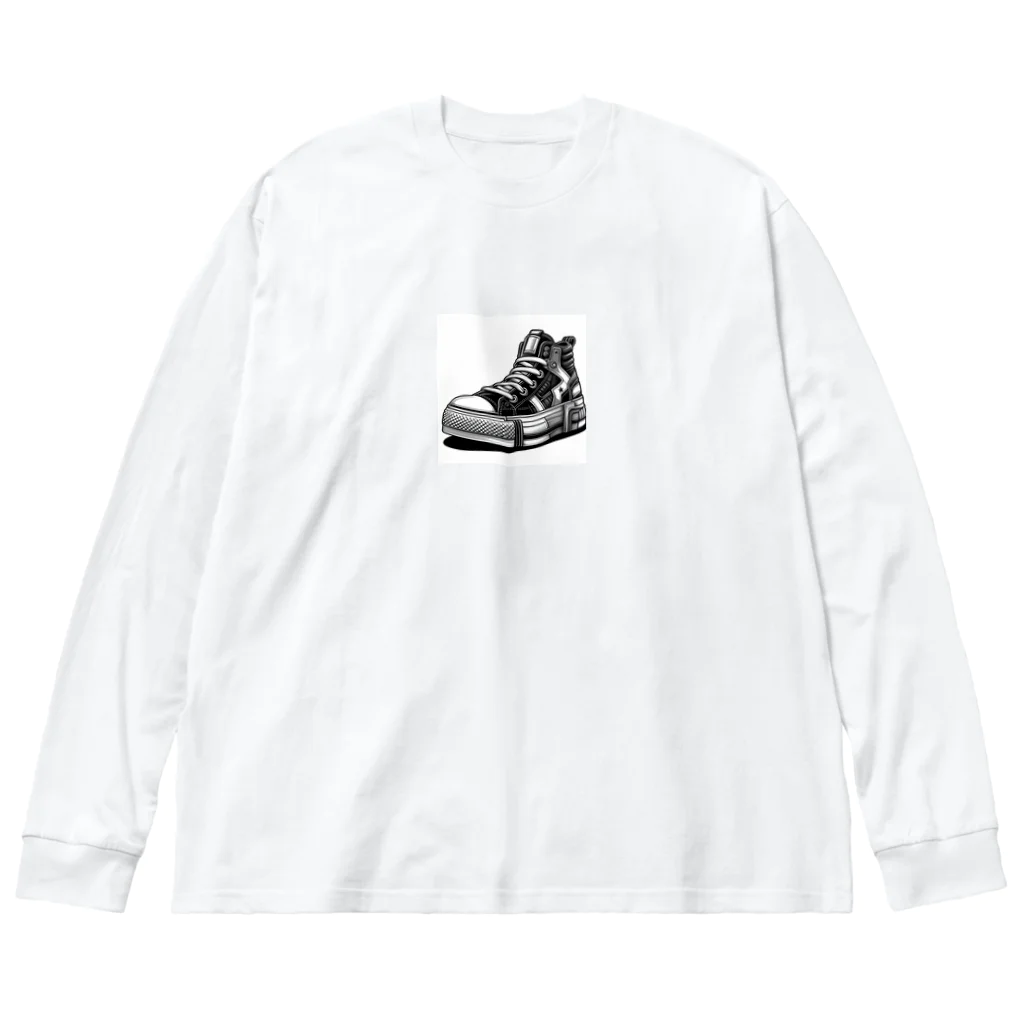 アミュペンのスタイリッシュなスニーカー Big Long Sleeve T-Shirt