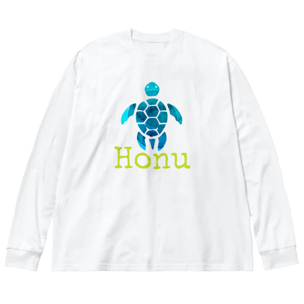 GOLD BEACHのHawaiian HONU Big Long Sleeve T-Shirt