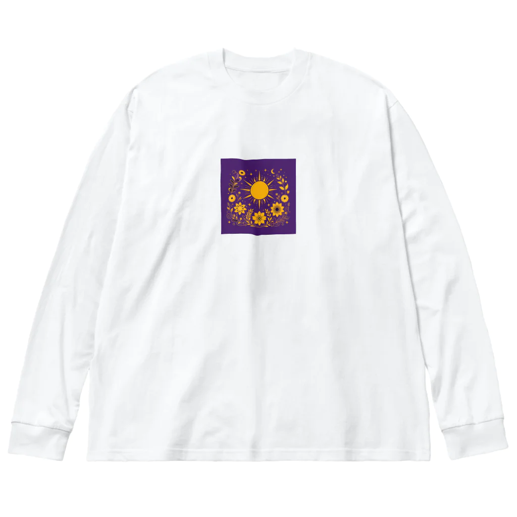 パープルルームの宇宙からの贈り物 Big Long Sleeve T-Shirt