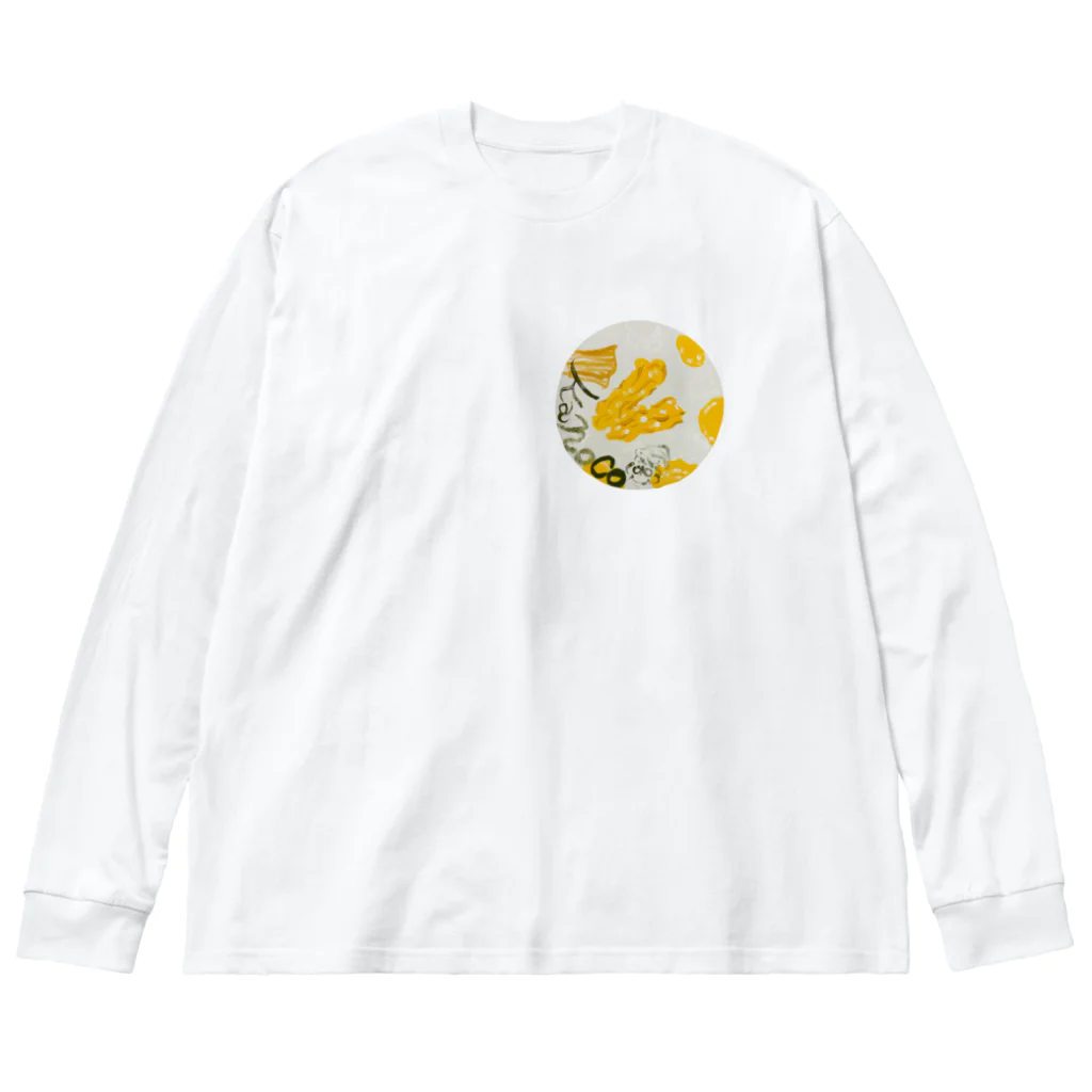 flowerドットsistersのflowerドットsisters ビッグシルエットロングスリーブTシャツ