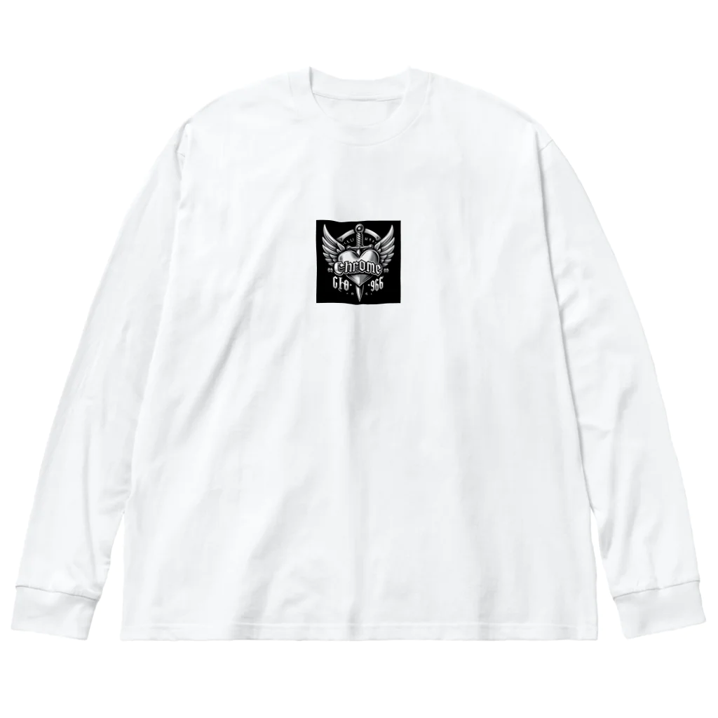 ®️chrome966のchrome966 Big Long Sleeve T-Shirt