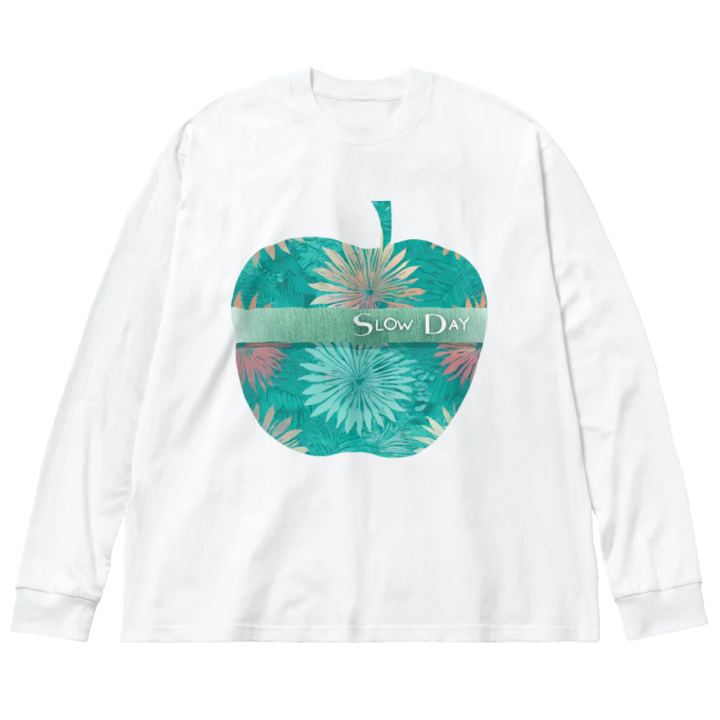 evening-fiveのSLOW DAY 006 Big Long Sleeve T-Shirt