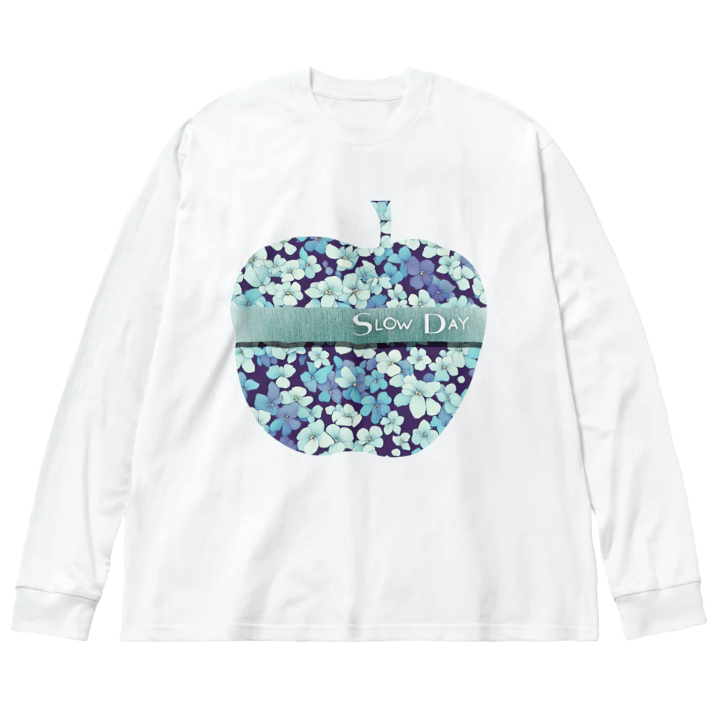 evening-fiveのSLOW DAY 008 Big Long Sleeve T-Shirt