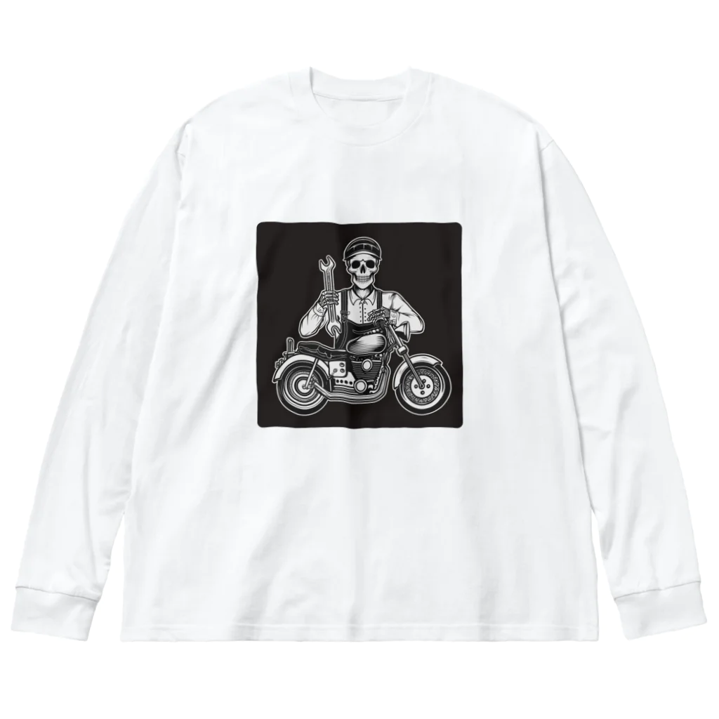 shime_savaの大丈夫　安心してツーリングに行けますよ Big Long Sleeve T-Shirt